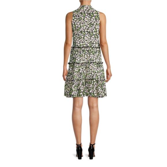 Tommy Hilfiger Floral Multi-Color Tiered Shift Dress Size 6 Womens Sleeveless - Picture 13 of 13